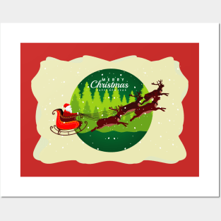 Merry Christmas Posters and Art